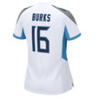Treylon Burks Tennessee Titans Women's Game Player Jersey - White