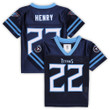 Men's Toddler Derrick Henry Navy Tennessee Titans Team Player Jersey