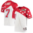 Men's John Elway AFC Mitchell &amp; Ness 1995 Pro Bowl Authentic Jersey - White/Red