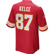 Men's Travis Kelce Kansas City Chiefs Game Jersey - Red