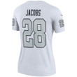 Josh Jacobs Las Vegas Raiders Women's Color Rush Legend Player Jersey - White