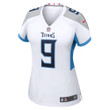 Steve McNair Tennessee Titans Women's Retired Game Jersey - White