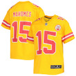 Patrick Mahomes Kansas City Chiefs Youth Inverted Team Game Jersey - Gold