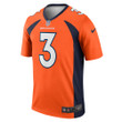 Men's Russell Wilson Denver Broncos Legend Jersey - Orange