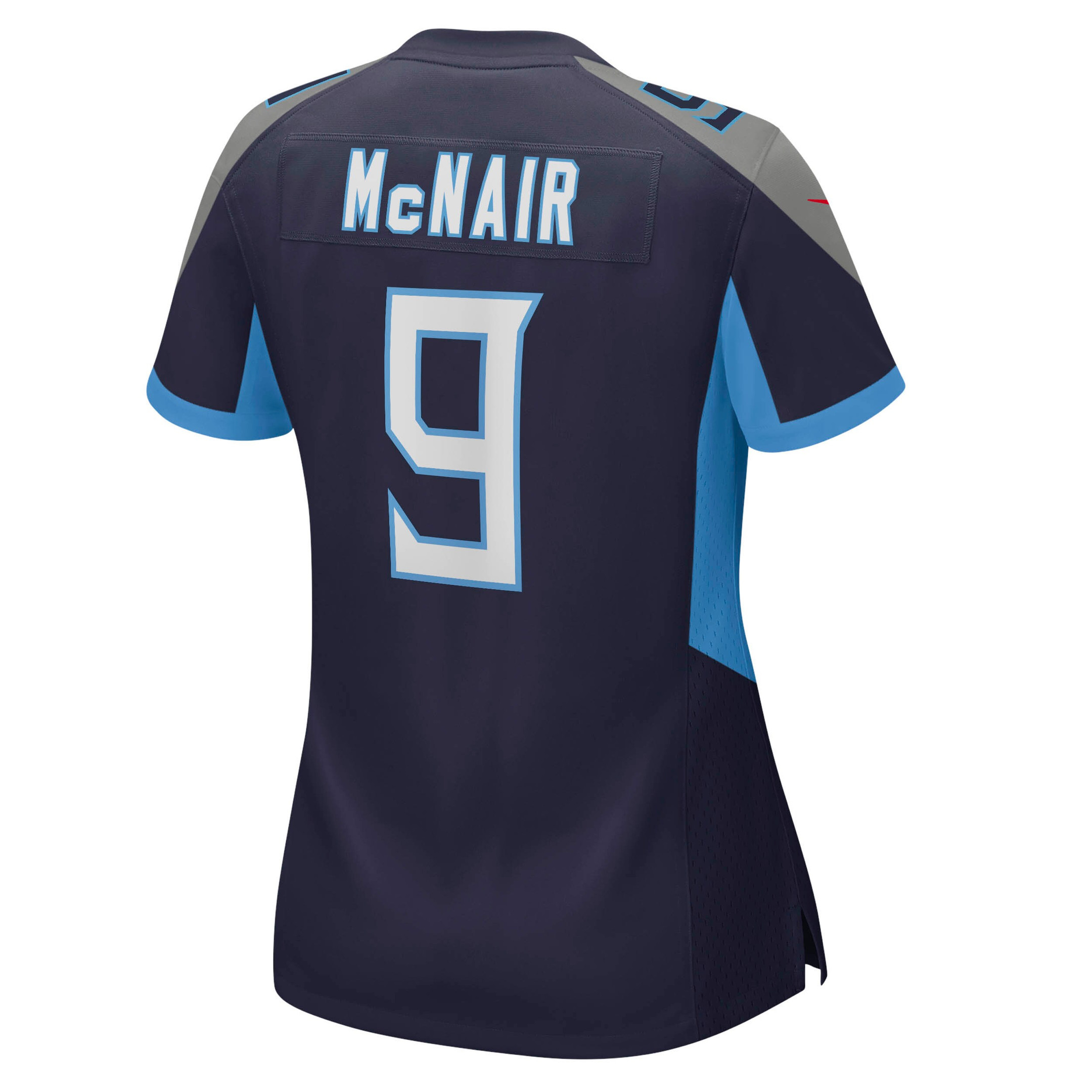 Steve McNair Tennessee Titans Women's Game Retired Player Jersey - Navy
