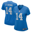 Amon-Ra St. Brown Detroit Lions Women's Player Game Jersey - Blue
