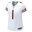 Justin Fields Chicago Bears Women's Game Jersey - White