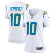 Justin Herbert Los Angeles Chargers Women's Game Jersey - White
