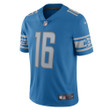 Men's Jared Goff Detroit Lions Vapor Limited Jersey - Blue