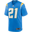 Men's LaDainian Tomlinson Los Angeles Chargers Game Retired Player Jersey - Powder Blue