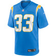 Men's Derwin James Los Angeles Chargers Game Player Jersey - Powder Blue