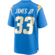 Men's Derwin James Los Angeles Chargers Game Player Jersey - Powder Blue