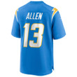 Men's Keenan Allen Los Angeles Chargers Game Player Jersey - Powder Blue