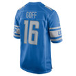 Men's Jared Goff Detroit Lions Player Game Jersey - Blue