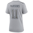 Micah Parsons Dallas Cowboys Women's Atmosphere Fashion Game Jersey - Gray