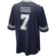 Men's Trevon Diggs Dallas Cowboys Game Jersey - Navy