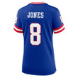 Daniel Jones New York Giants Women's Classic Player Game Jersey - Royal