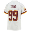 Chase Young Washington Football Team Youth Game Jersey - White