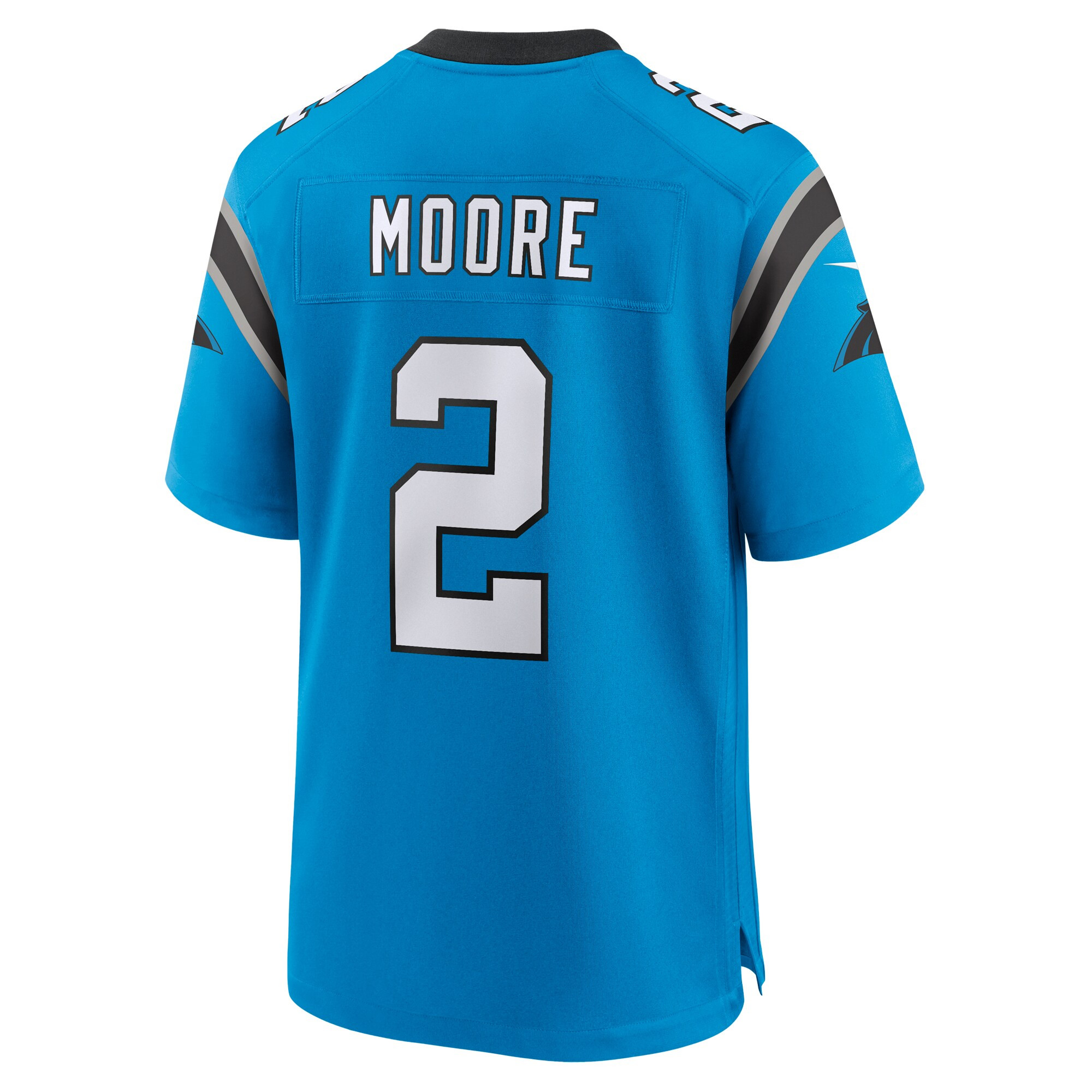 Men's D.J. Moore Carolina Panthers Alternate Game Jersey - Blue