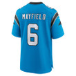 Men's Baker Mayfield Carolina Panthers Alternate Player Game Jersey - Blue