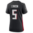 Drake London Atlanta Falcons Women's Player Game Jersey - Black
