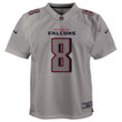 Kyle Pitts Atlanta Falcons Youth Atmosphere Game Jersey - Gray
