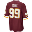 Men's Chase Young Washington Football Team Player Game Jersey - Burgundy