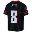 Youth Kyle Pitts Black Atlanta Falcons Team Replica Jersey