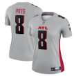 Kyle Pitts Atlanta Falcons Women's Inverted Legend Jersey - Gray