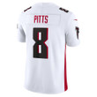 Men's Kyle Pitts Atlanta Falcons Vapor F.U.S.E. Limited Jersey - White