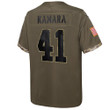 Alvin Kamara New Orleans Saints Youth 2022 Salute To Service Player Limited Jersey - Olive