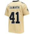Alvin Kamara New Orleans Saints Youth Inverted Team Game Jersey - Gold
