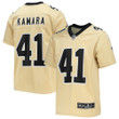 Alvin Kamara New Orleans Saints Youth Inverted Team Game Jersey - Gold