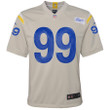 Aaron Donald Los Angeles Rams Youth Game Jersey - Bone