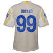 Aaron Donald Los Angeles Rams Youth Game Jersey - Bone