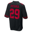 Men's Talanoa Hufanga San Francisco 49ers Fashion Game Jersey - Black