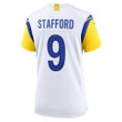 Matthew Stafford Los Angeles Rams Women's Alternate Game Jersey - White