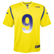 Matthew Stafford Los Angeles Rams Youth Inverted Game Jersey - Gold