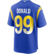 Men's Aaron Donald Los Angeles Rams Game Player Jersey - Royal