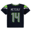 Men's DK Metcalf Seattle Seahawks Toddler Game Jersey - Navy