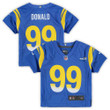 Men's Aaron Donald Los Angeles Rams Toddler Game Jersey - Royal