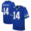DK Metcalf Seattle Seahawks Youth Throwback Player Game Jersey - Royal
