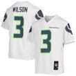 Russell Wilson Seattle Seahawks Youth Replica Player Jersey - White