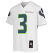 Russell Wilson Seattle Seahawks Youth Replica Player Jersey - White
