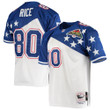 Men's Jerry Rice NFC Mitchell &amp; Ness 1994 Pro Bowl Authentic Jersey - White/Blue