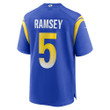 Men's Jalen Ramsey Los Angeles Rams Player Game Jersey - Royal