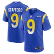 Men's Matthew Stafford Los Angeles Rams Player Game Jersey - Royal