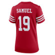 Deebo Samuel San Francisco 49ers Women's Team Game Player Jersey - Scarlet