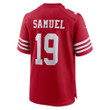Deebo Samuel San Francisco 49ers Women's Team Game Jersey - Scarlet