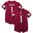 Men's Kyler Murray Arizona Cardinals Newborn &amp; Infant Game Romper Jersey - Cardinal